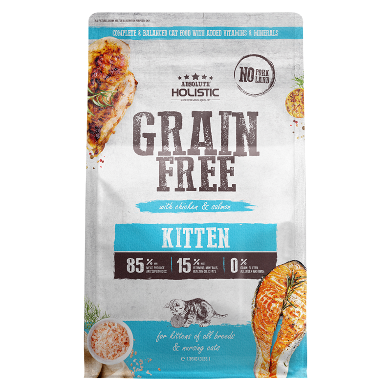 Absolute Holistic Grain Free Dry Cat Food Kitten