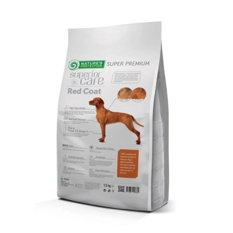 Nature’s Protection Superior Care Red Coat Poultry Dog - 1.5kg