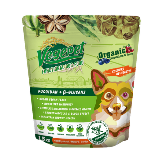 Vegepet Functional Dog Food Fucoidan + β-Glucans