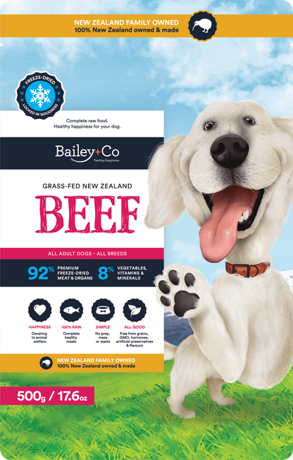 Bailey+Co Freeze Dried Beef Meal [2 Sizes]