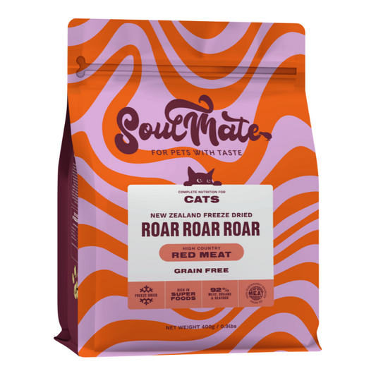 SoulMate Roar Roar Roar Freeze Dried Cat Food - Red Meat