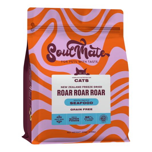 SoulMate Roar Roar Roar Freeze Dried Cat Food - Seafood