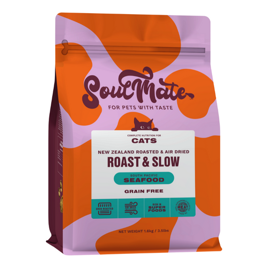 SoulMate Roast & Slow Baked and Air Dried Cat Food - Seafood