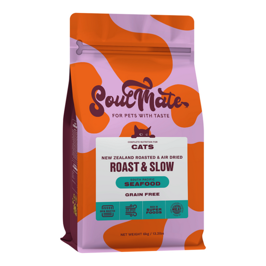 SoulMate Roast & Slow Baked and Air Dried Cat Food - Seafood