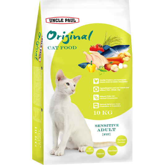 Uncle Paul Original Cat Food For Sensitive Adult/Fit [2 Sizes]