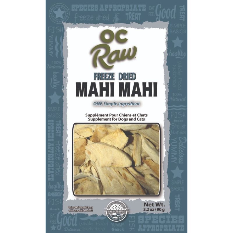 OC Raw Freeze Dried Mahi Mahi - 3.2oz