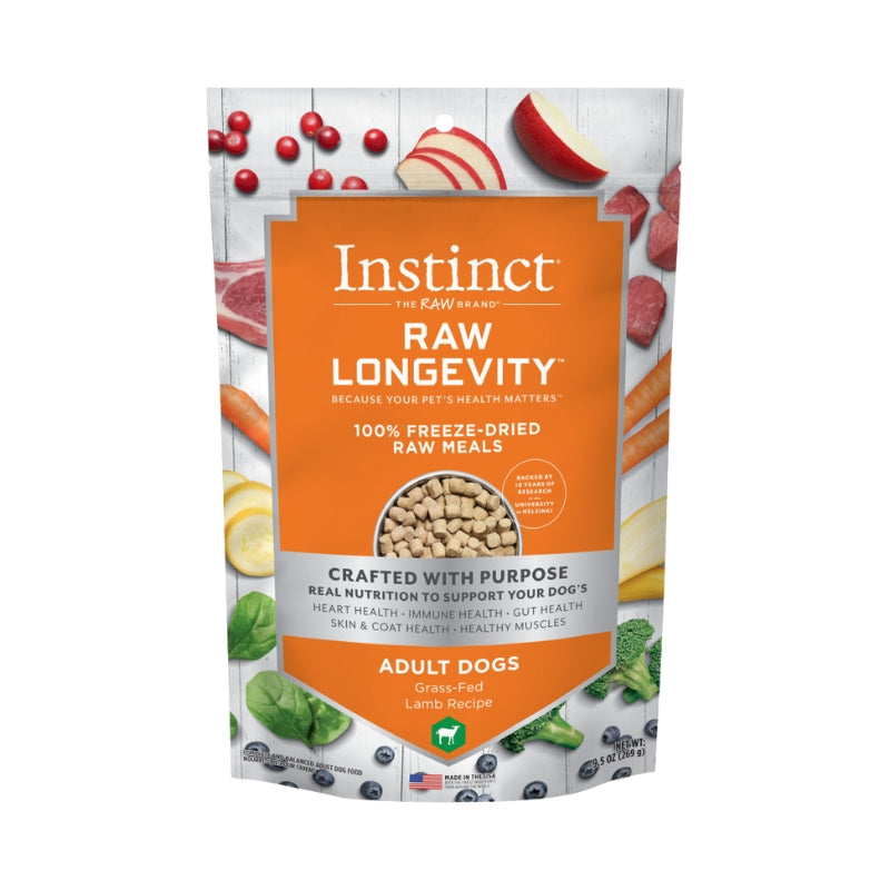 Instinct Raw Longevity Freeze-Dried Meals Lamb - 9.5oz