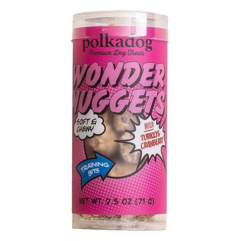 Polkadog Turkey & Cranberry - Wonder Nuggets Mini Tube