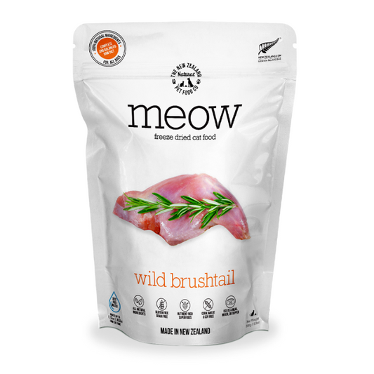 NZ Natural MEOW Freeze Dried Raw Wild Brushtail 280g