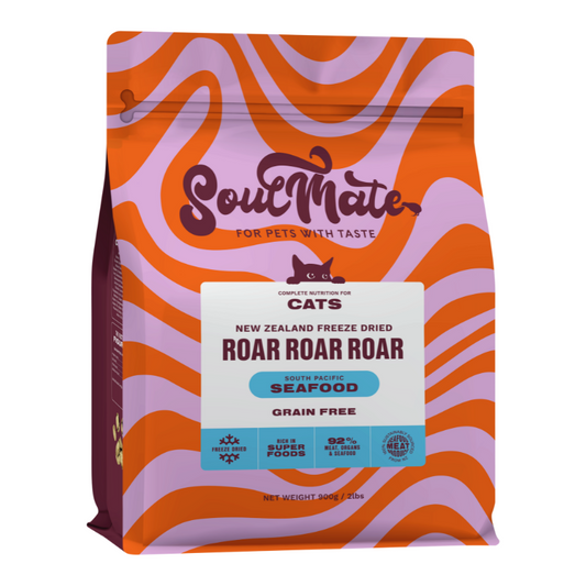 SoulMate Roar Roar Roar Freeze Dried Cat Food - Seafood