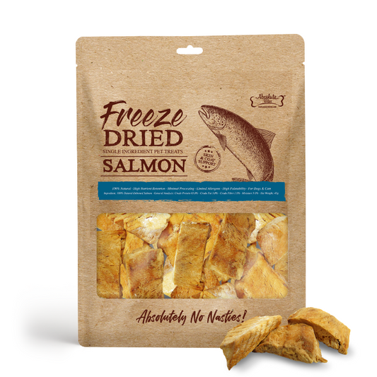 Absolute Bites Single Ingredient Freeze Dried Treats - Salmon (45g)