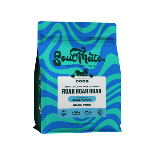 SoulMate Roar Roar Roar High Country Seafood Freeze Dried Dog Food