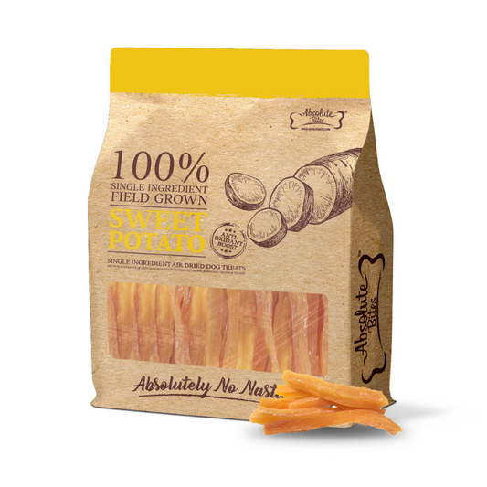 Absolute Bites Single Ingredient Air Dried Treats - Sweet Potato