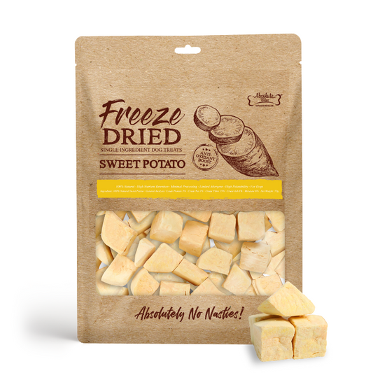 Absolute Bites Single Ingredient Freeze Dried Treats - Sweet Potato (70g)