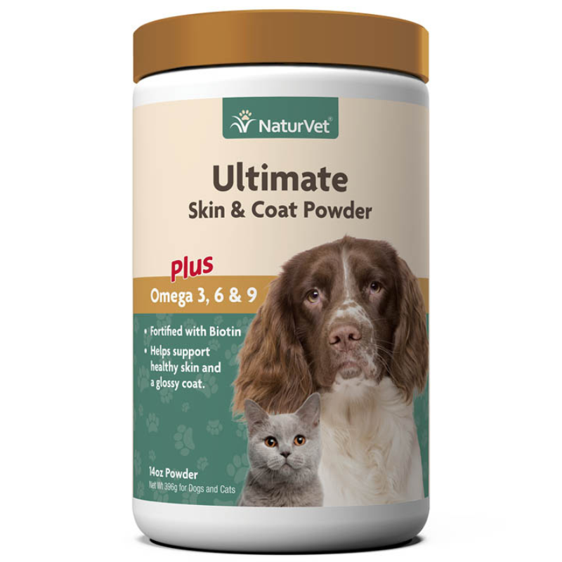 Naturvet Ultimate Skin & Coat Powder Plus Omega 3, 6 & 9 - 396g